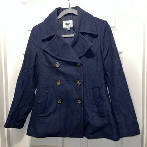Old Navy Women's Blue Peacoat